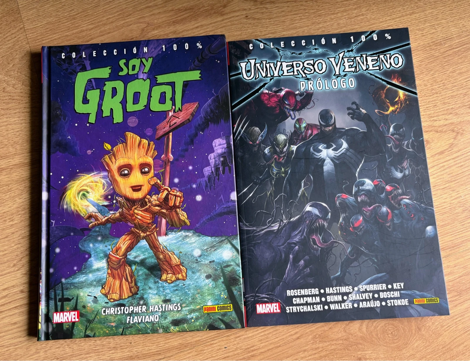 Pack Marvel | Soy Groot + Universo Veneno | Tapa dura